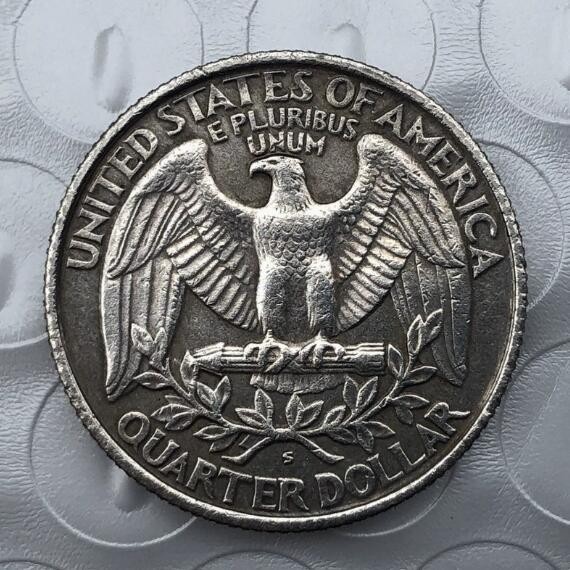 1932-S Washington Quarter Denver Mint Silver 25C Uncirculated