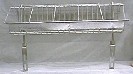 Store Display Fixtures DBL SIDE CHROME RACK MOUNTABLE