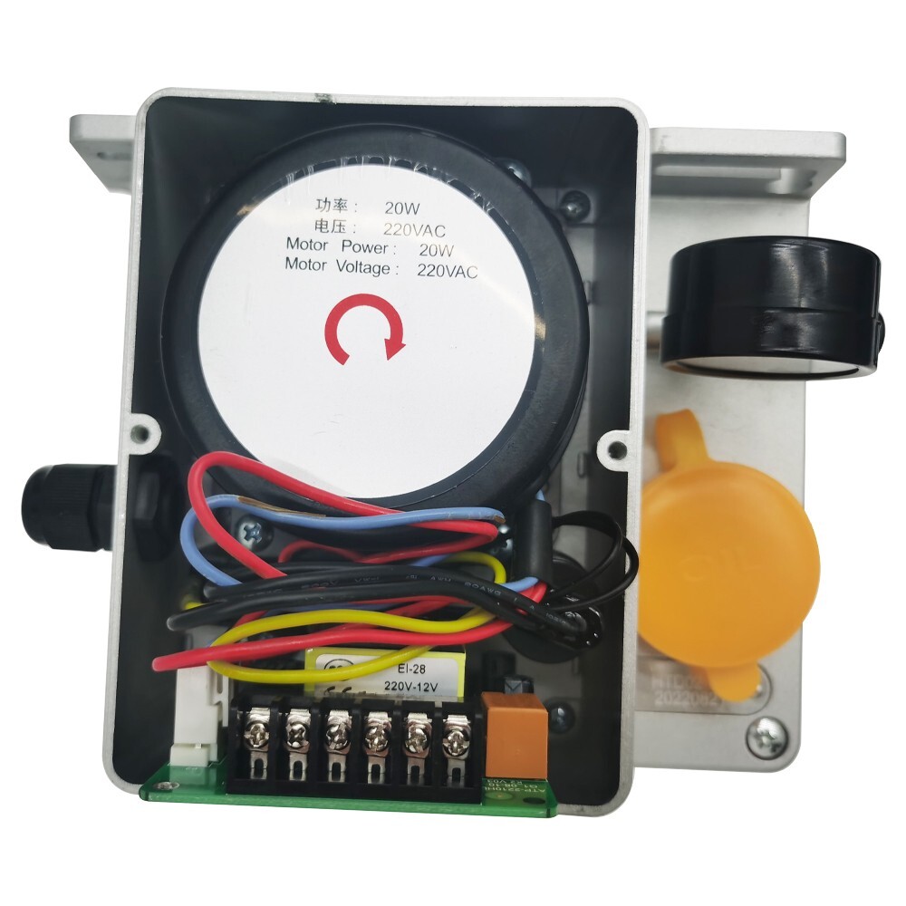 2L Digital Display Automatic Gear Lubricating Pump 220V Electric Oiler Tool