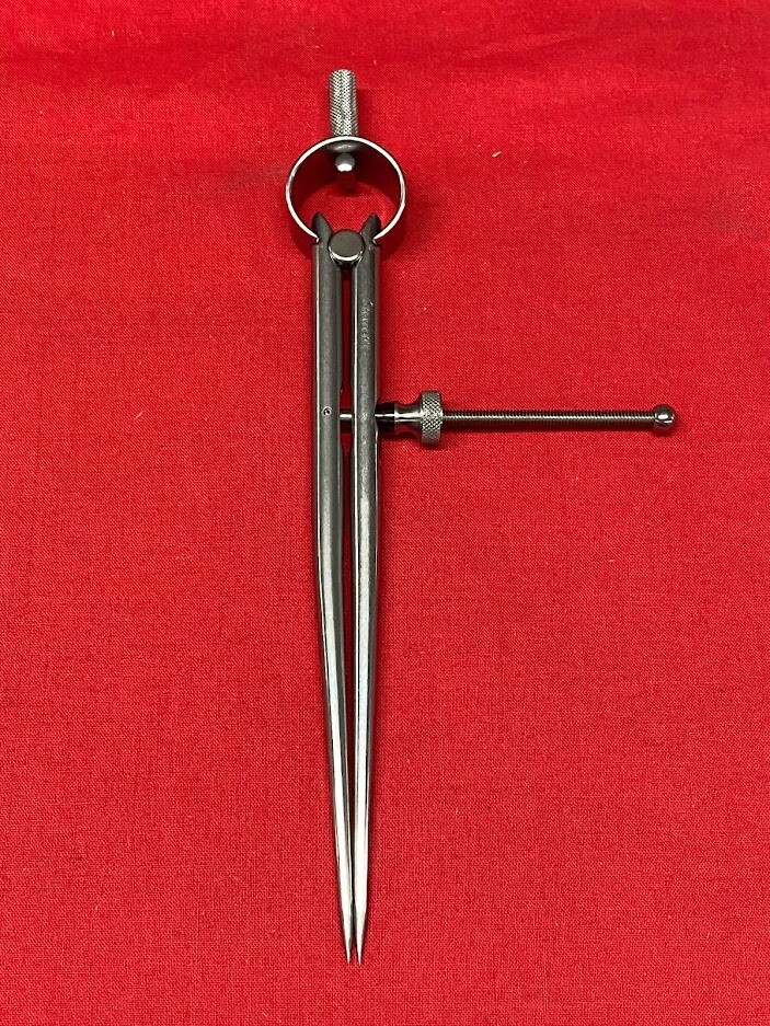 Starrett 277-6 Toolmakers' Spring-Type Divider, 6" Solid Nut  In Stock