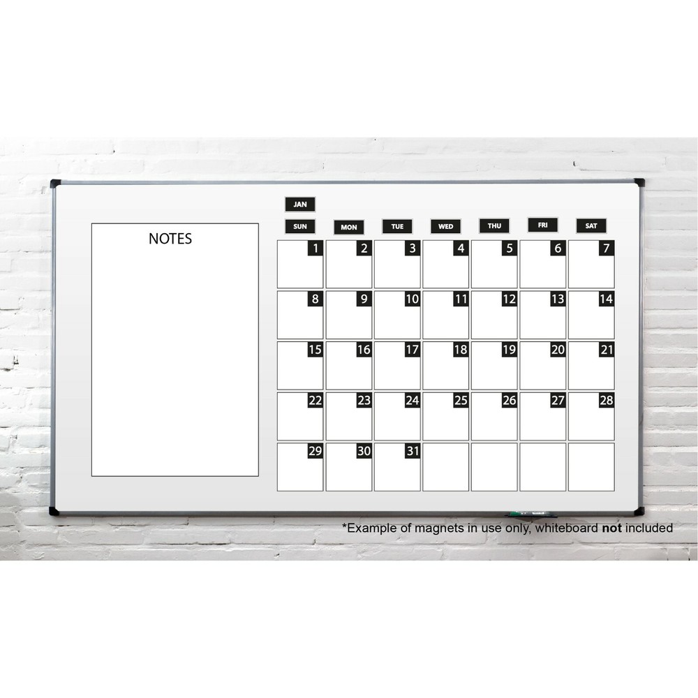 Calendar Month Magnets By DCM Solutions