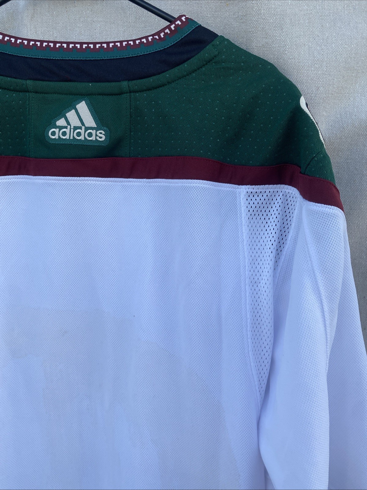 Arizona Coyotes Adidas Primegreen Away Kachina Jersey Size 50 Used ONCE w/ BOX