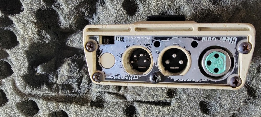 Clear-Com CS-222 Main Station Intercom System with Headsets and Adapter