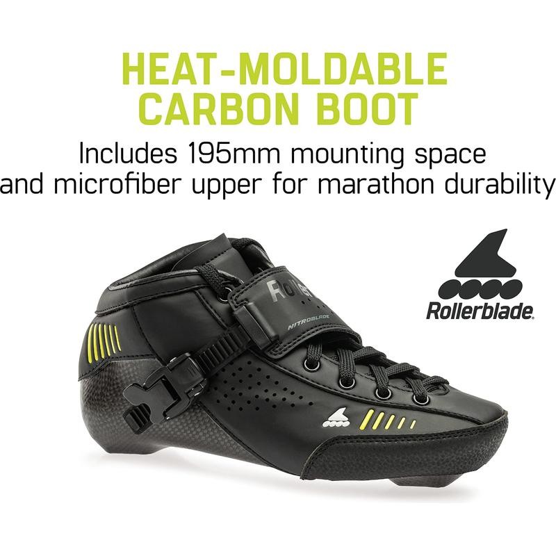 Rollerblade Nitroblade Boot Black 11 -Open Box