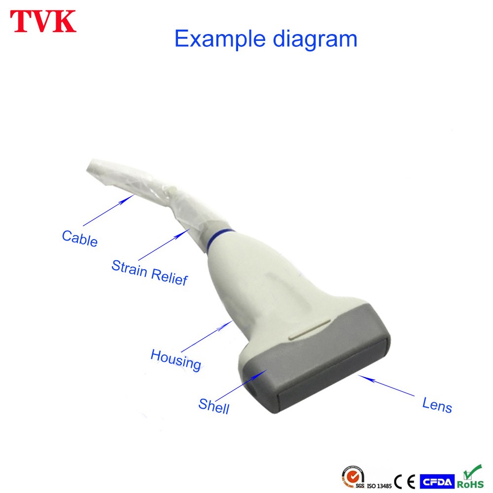 Mindray 7L4s Linear Array Probe Compatible Transducer M5, M6, M7, M7 Vet, TE5/7