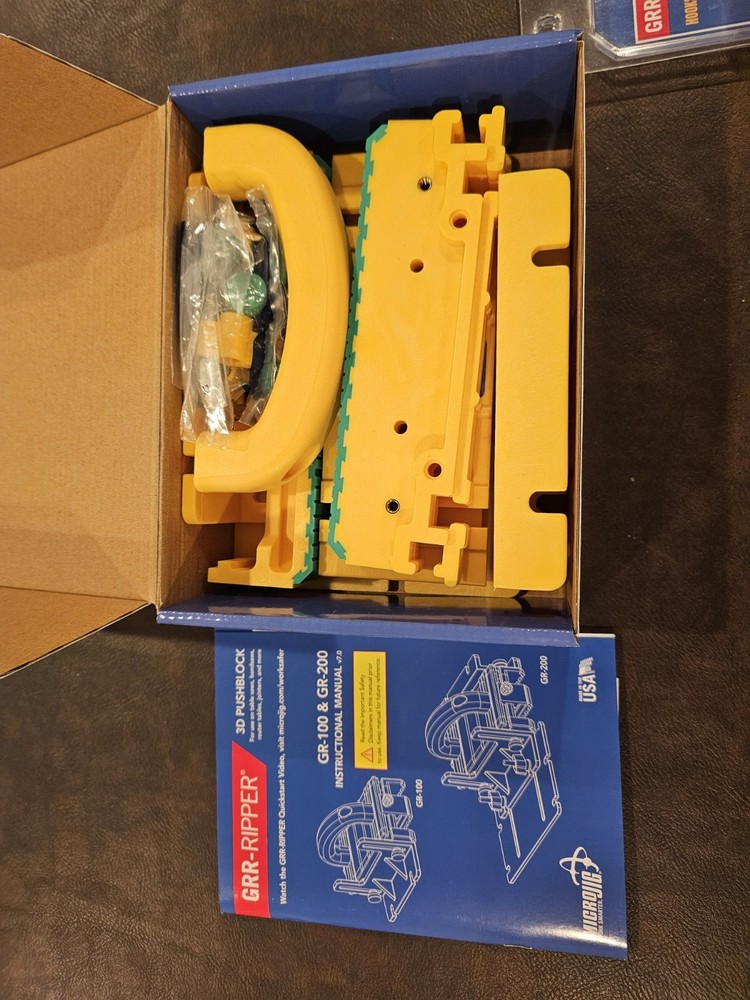 MICROJIG GRR-RIPPER GR-281 Complete 3D Pushblock System