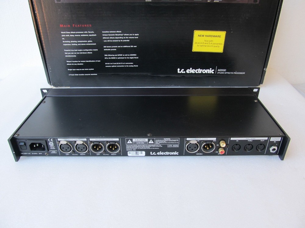 T.C. Electronics M2000 Studio Effects Processor - In Box