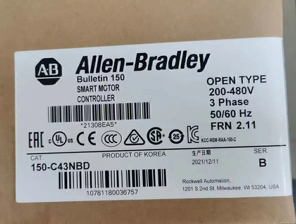 New AB 150-C43NBD SMC-3 Smart Motor Controller 150C43NBD