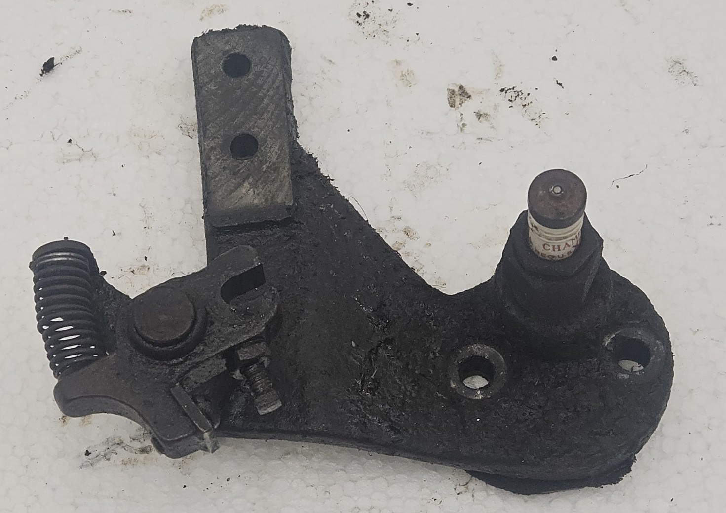 ORIG. WICO MAGNETO BRACKET 1-1/2 & 2hp Hercules Economy Jeager hit &miss Engine