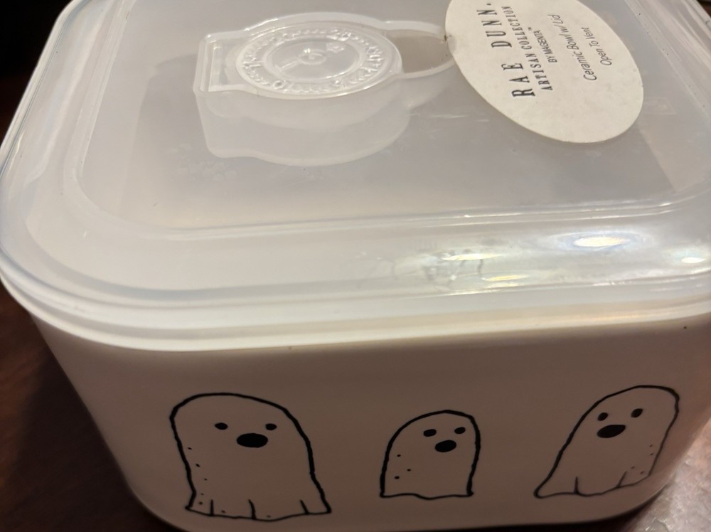 Rae Dunn “Boo” Box With Lid