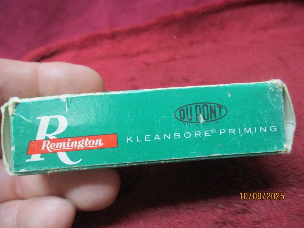 Vintage REMINGTON , 25 acp, Ammo Box, (EMPTY)