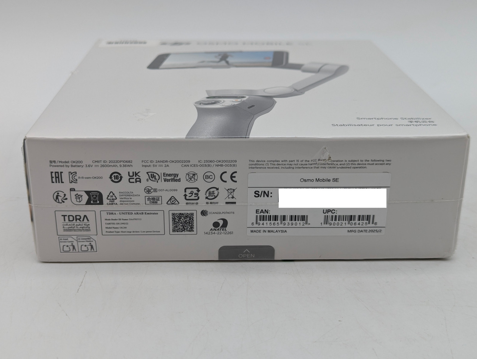 DJI Osmo Mobile SE Smartphone Gimbal Stabilizer w/ Bluetooth & Magnetic Clamp