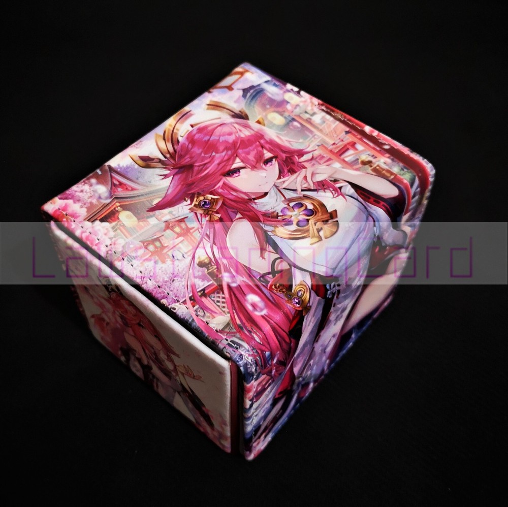 Genshin Impact - Yea Miko Leather Deck Box