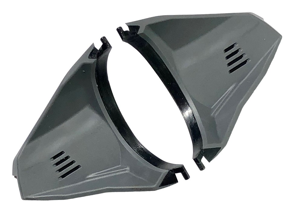 Oakley Clifden OO9440 Black Gray Protective Replacement Side Shields ( 2 Pack)