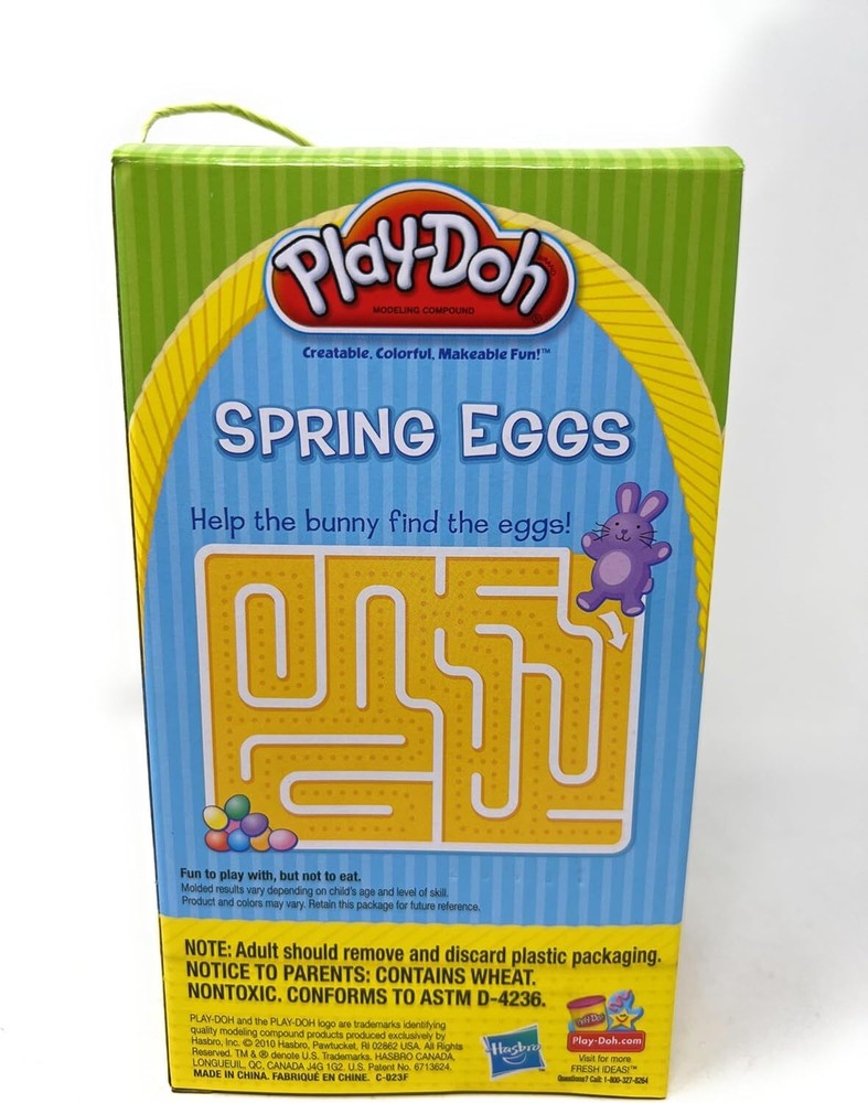 *** PLAY-DOH SPRING EASTER EGGS, 10 EGGS WITH SURPRISE COLORS INSIDE - NEW ***