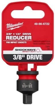 MILWAUKEE Shockwave Impact Duty 3/8" Drive Variety Pack, Multicolor
