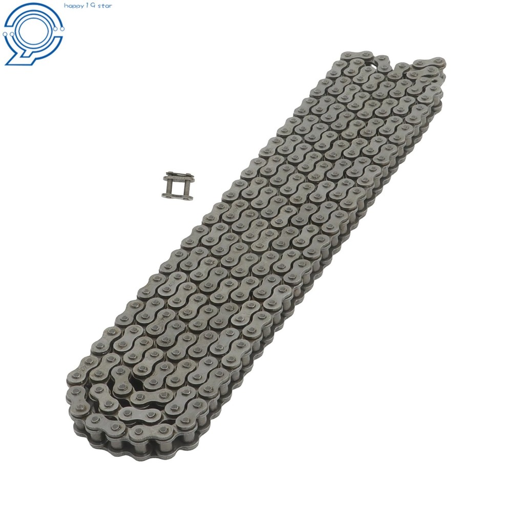 Replacement #40H Heavy Duty Roller Chain 10Ft with 1 Connecting Link