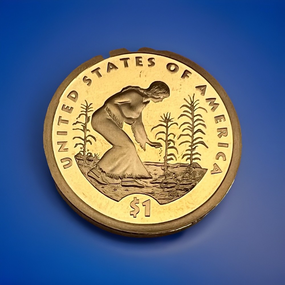 2009-S Proof Sacagawea  American Dollar - "Three Sisters" Design" UNCIRCULATED