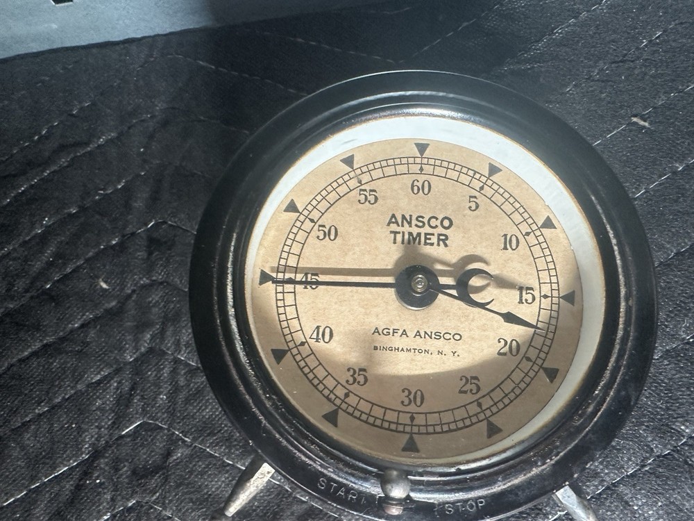 Working Vintage Agfa Ansco  Dark Room Timer