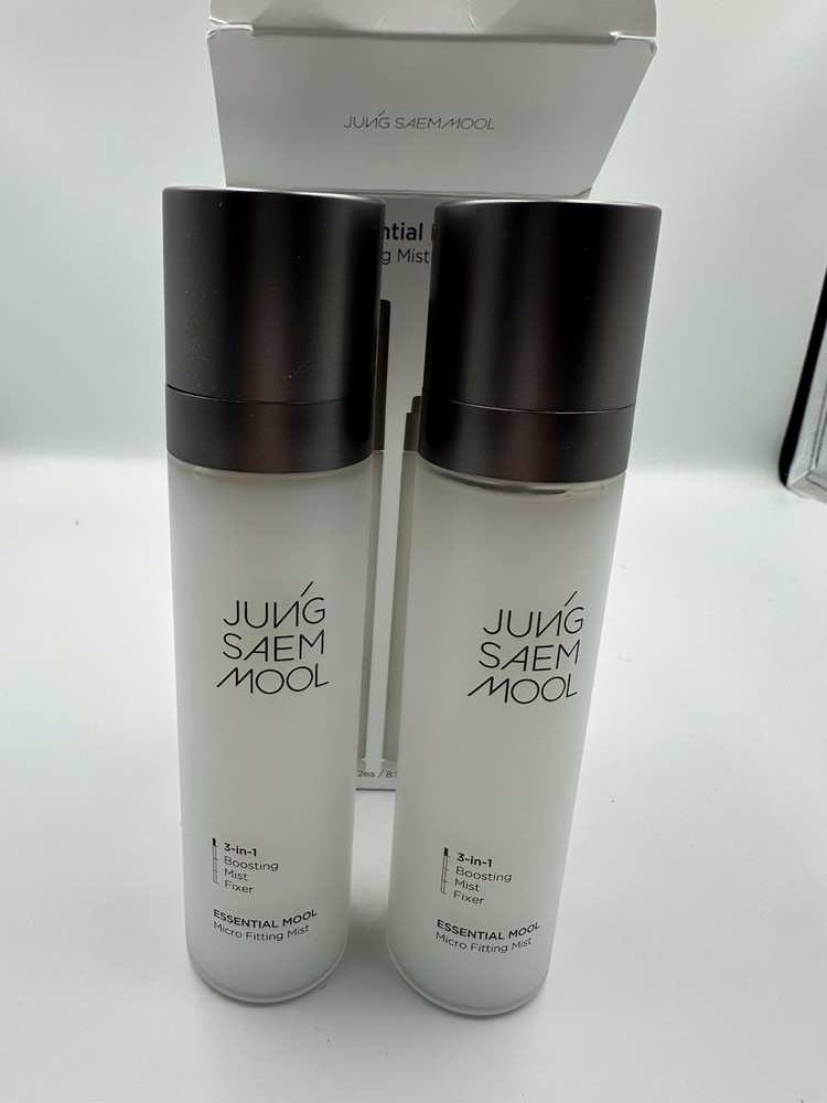 JUNG SAEM MOOL Essential Mool Micro Fitting Mist 4.05 fl oz Ea - 2 Pack Exp 2028