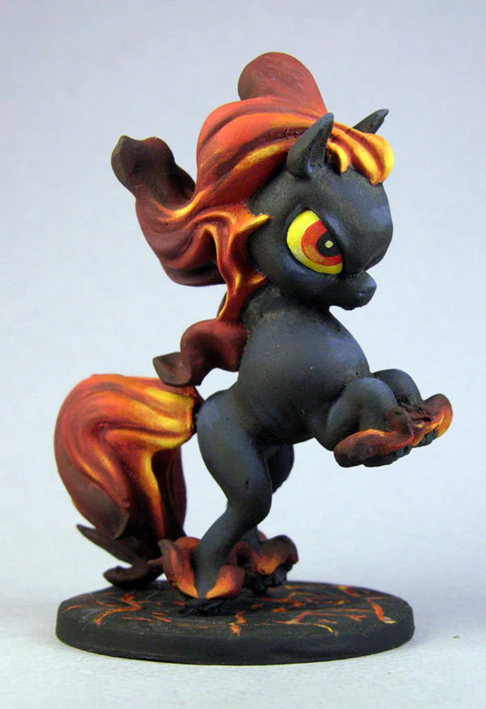 Chibi Nightmare Pony