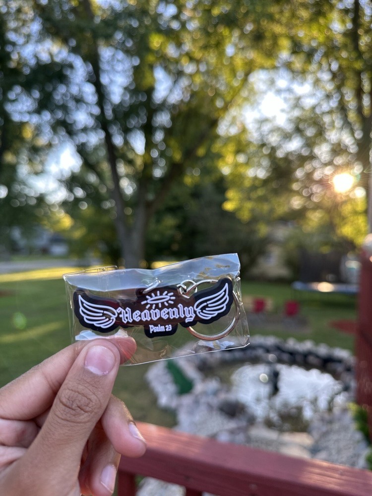 Heavenly Tag Keychain Psalm 23