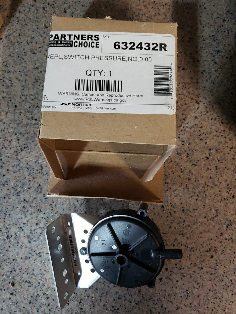 Partners Choice Repl Pressure Switch  632432R