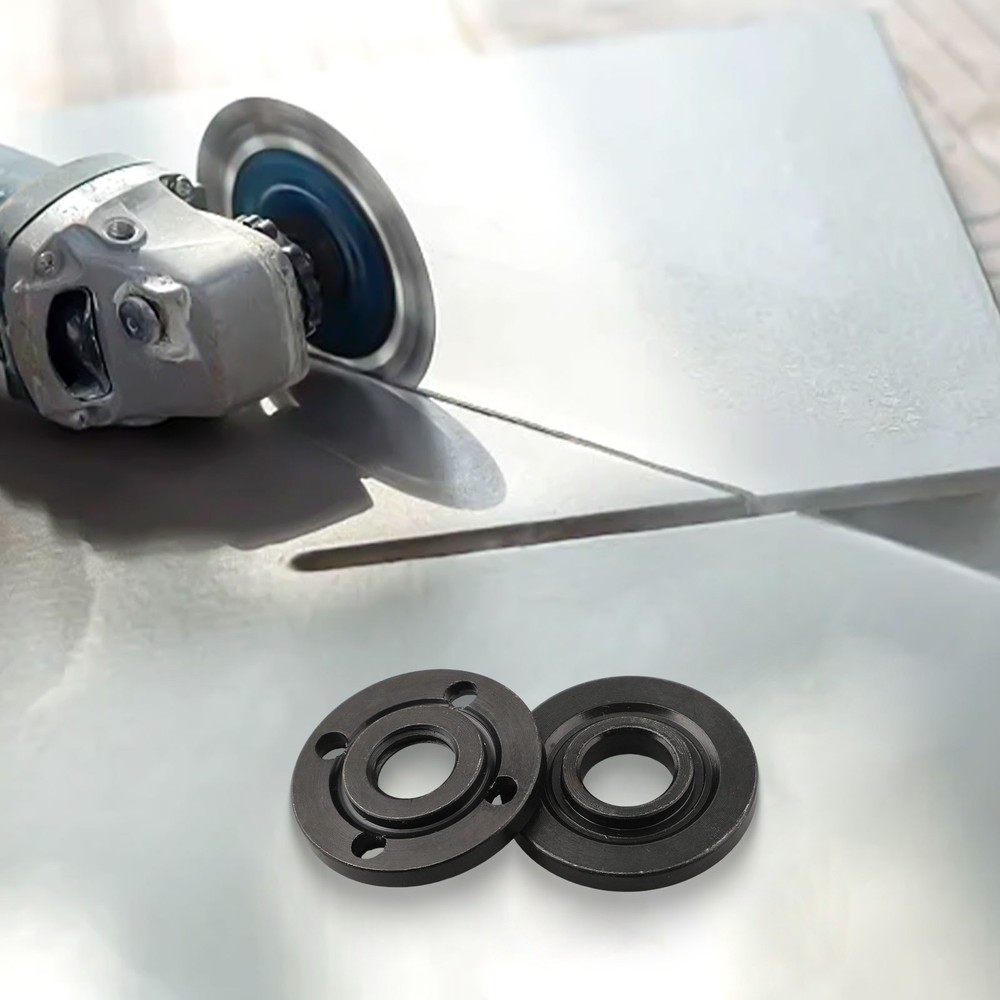 Angle Grinder Accessory Set Includes Two For M14 Pressure Plates And Nuts