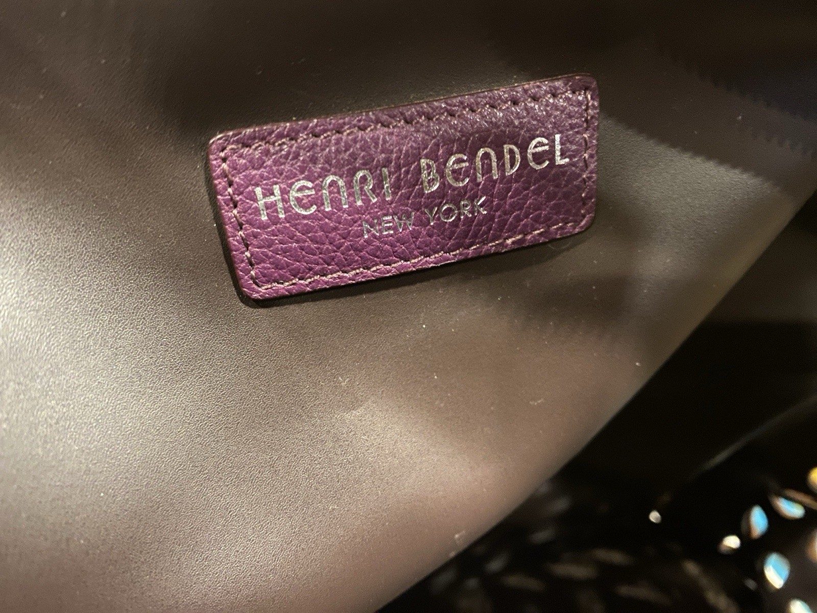 Henri Bendel Iconic Stripe Pet Carrier Dog Bag 5th Ave NY Travel Designer RARE!