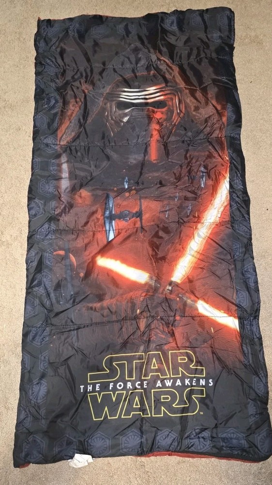 Star Wars The Force Awakens Sleeping Bag And Back Pack