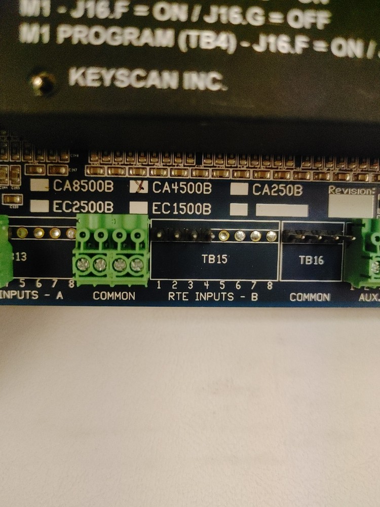 Keyscan CA4500B 4-Door Access Control Unit Board