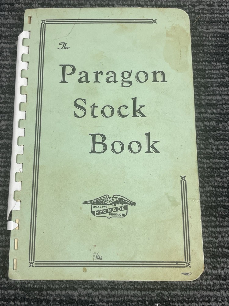 🔥 Vintage • Paragon Stamp Stock Book Lot USA All World Collection 8 Pages