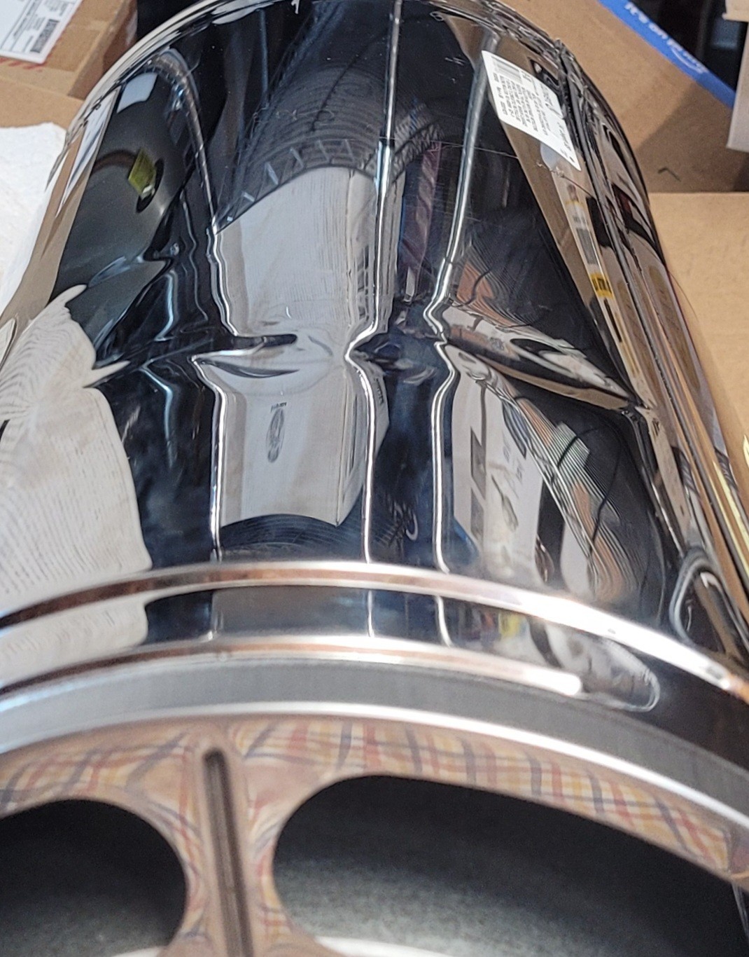 DuraPlus Stainless Steel Chimney Pipe 6"x24'-6DP-24SS Triple Wall Small Dent