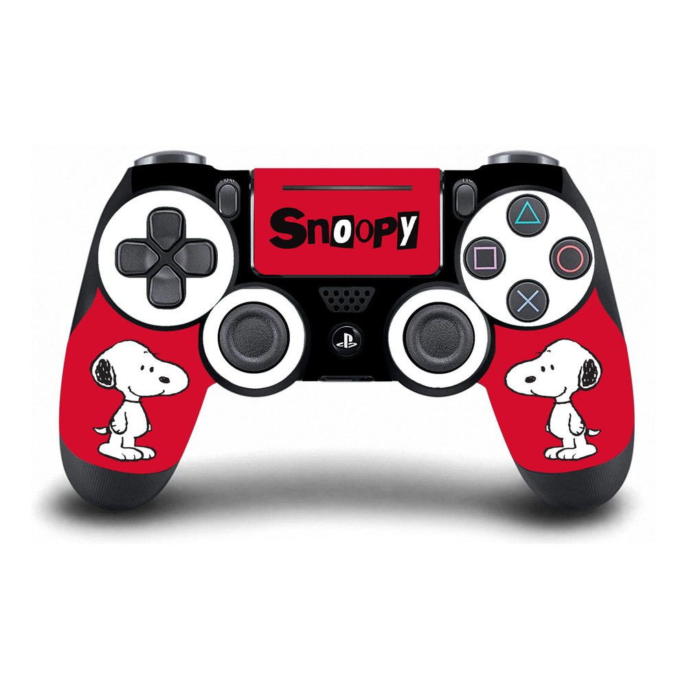 OFFICIAL PEANUTS CHARACTER GRAPHICS VINYL SKIN FOR SONY PS4 CONSOLE & CONTROLLER