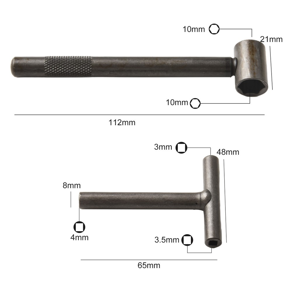 Hardware Motorcycle Wrench Easy To Operate Hexagonal Tool High Hardness