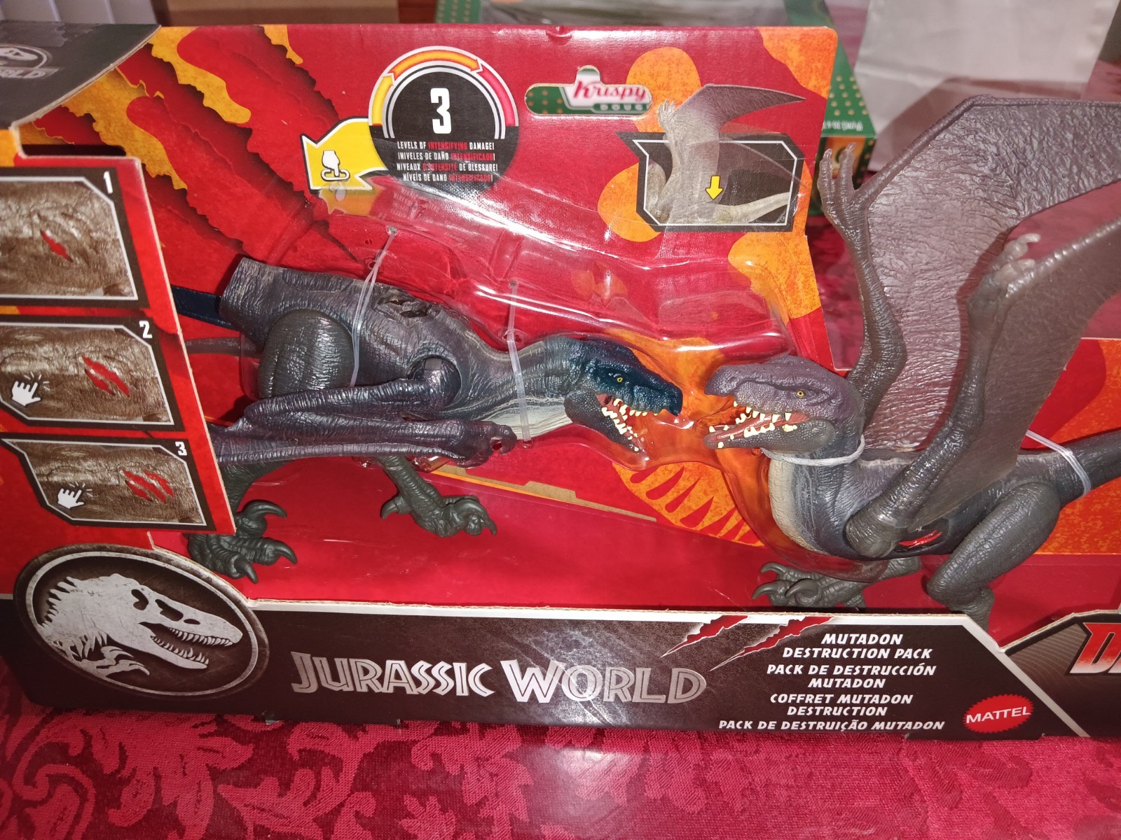 Jurassic World Mutadon Ultimate Damage Destruction Pack NIB