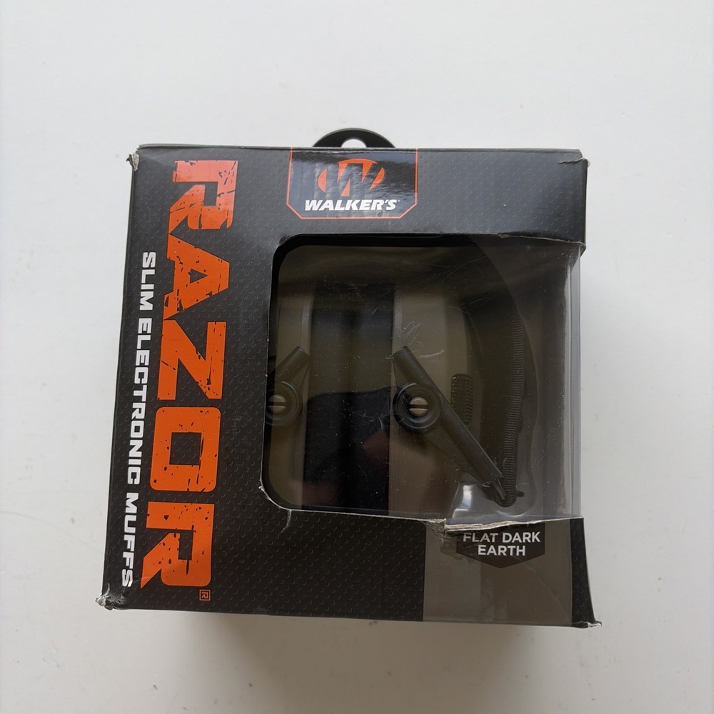 Walker's Razor Slim Electronic Muff Brown