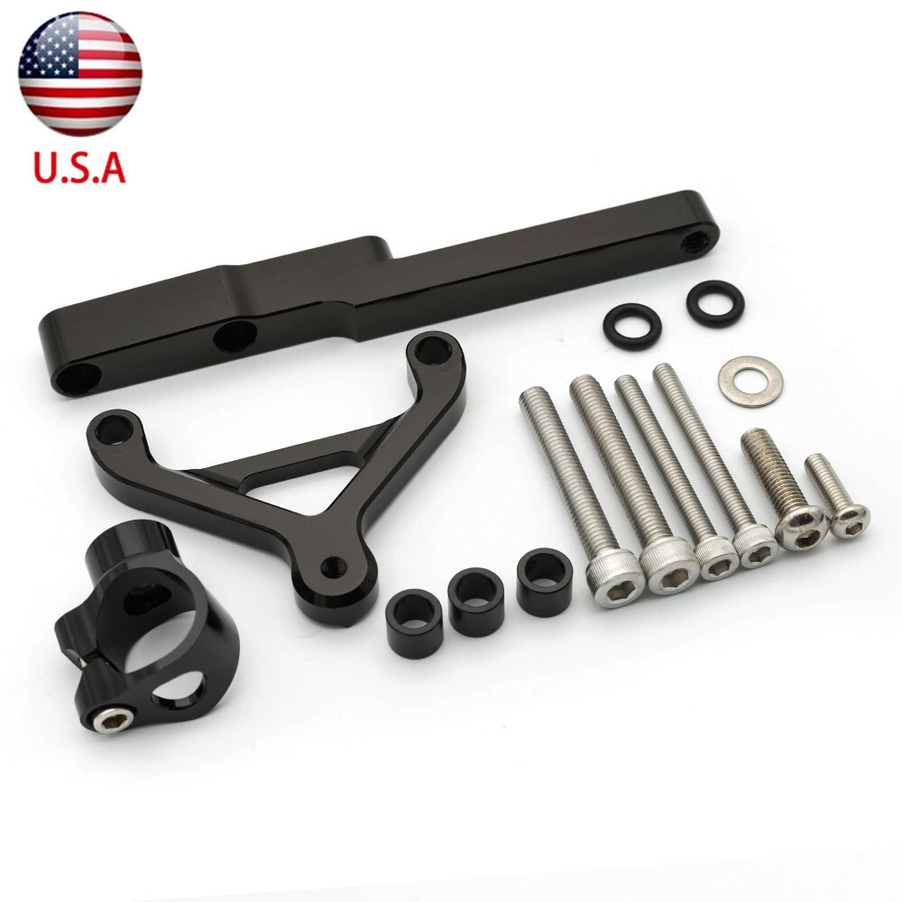 For CB1000R 2008-2012 Steering Damper Stabilizer Bracket CNC Mount Stable Kit US