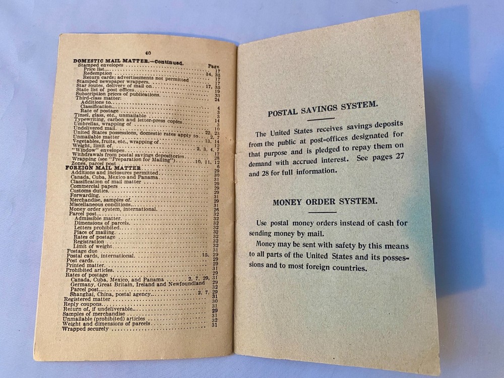 Postal Information July, 1914 7th Edition