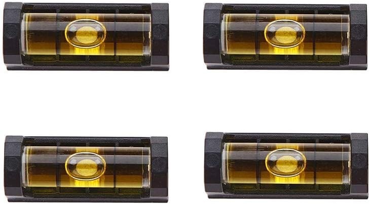 4pcs Gunsmith Level, Scope Mounting Leveling Bubble Tool with Black, Yellow