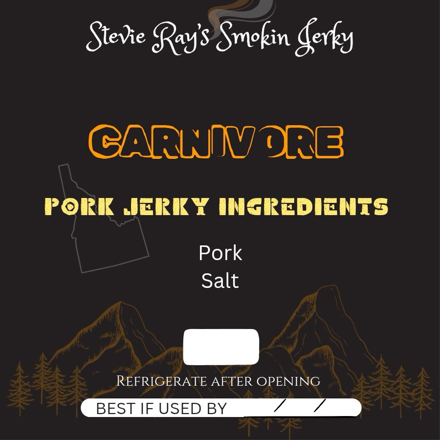Carnivore Pork Jerky