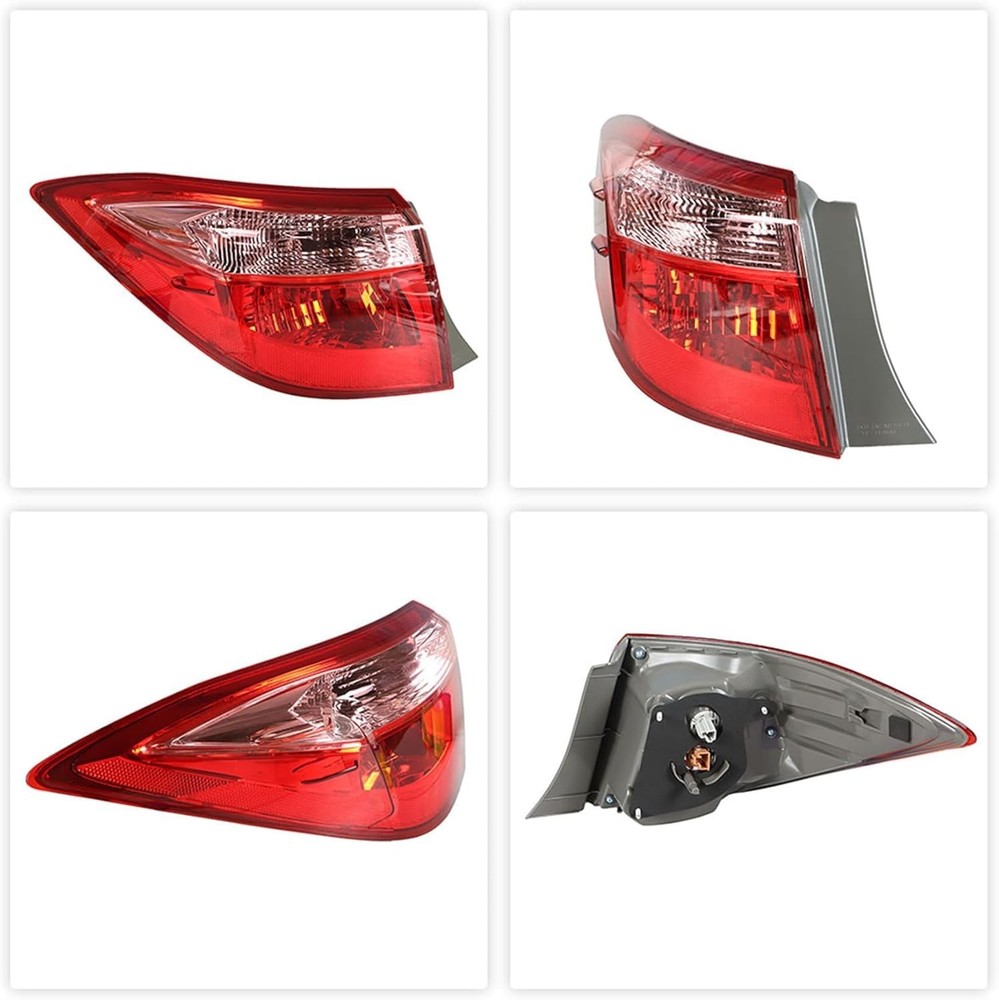 Driver Side Outer Tail Light Replacement for Toyota Corolla 2017-2019 Rear Brake