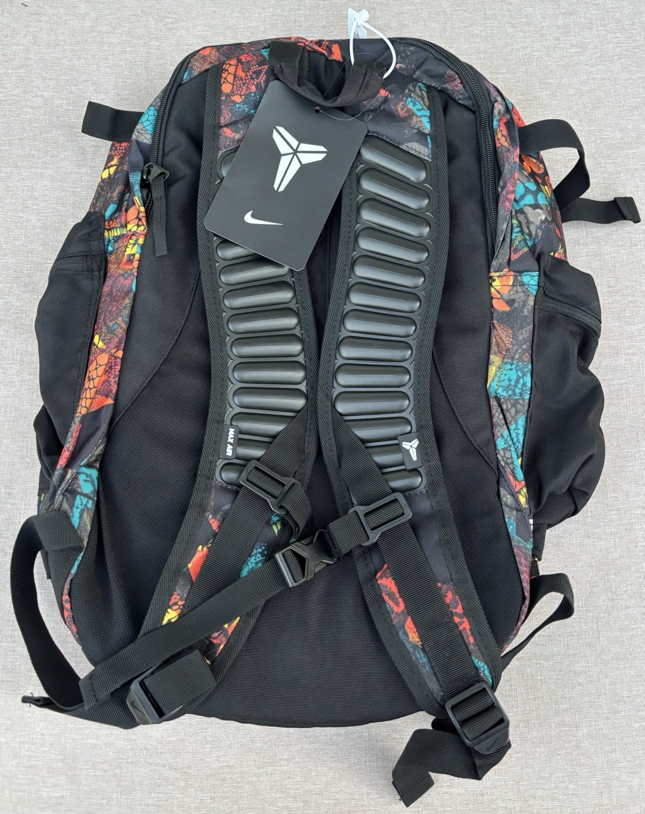Rare New Kobe Bryant Nike Multi-Color Mamba Backpack! Same Day Shipping 🔥