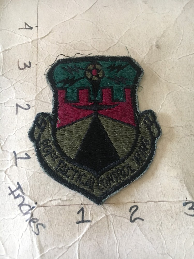 USAF 601st Tactical Control Wing Squadron subdued patch 6/5/25