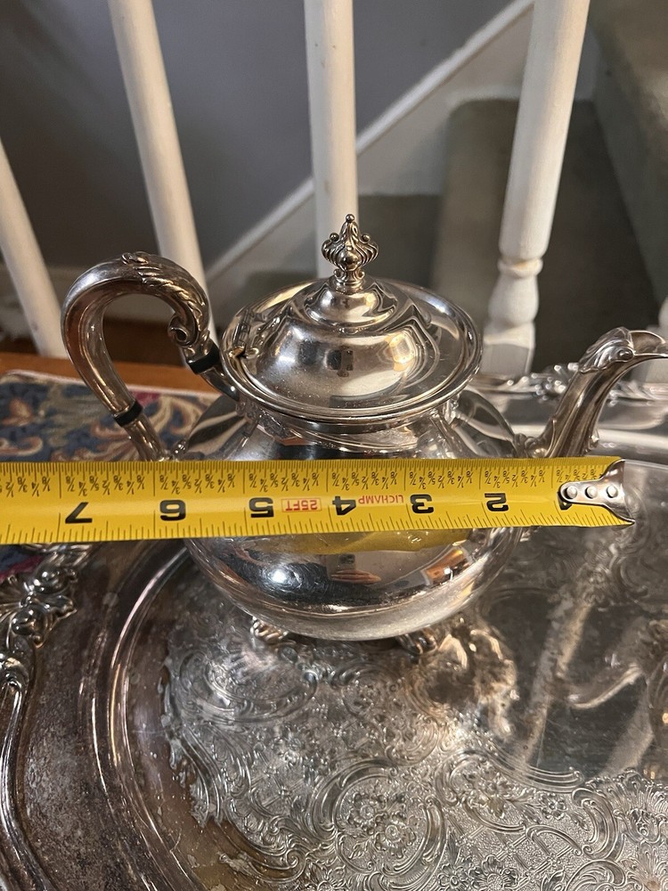 Reed Barton Regency Silver Plate Tea Service Set