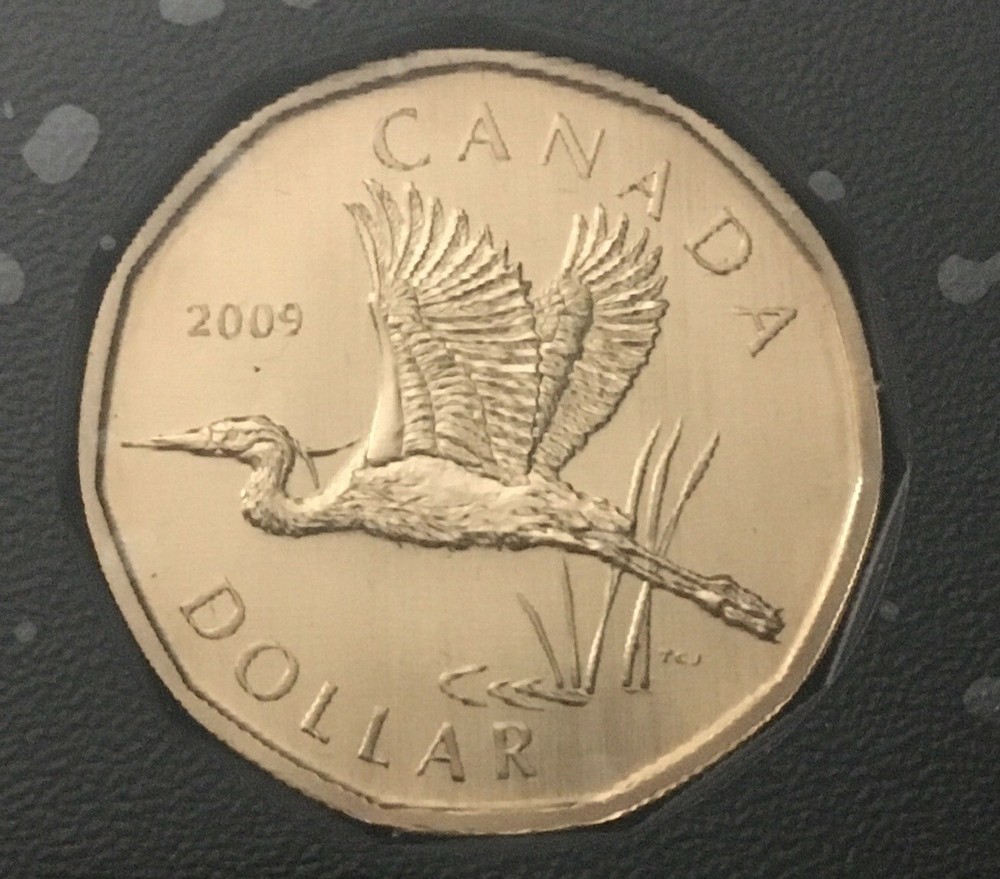 2009 CANADIAN MINT SPECIMEN SET:GREAT BLUE HERON