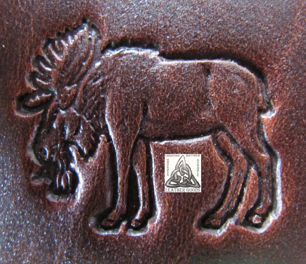 Craftool Co. USA Moose Leather Stamp Tool 8302