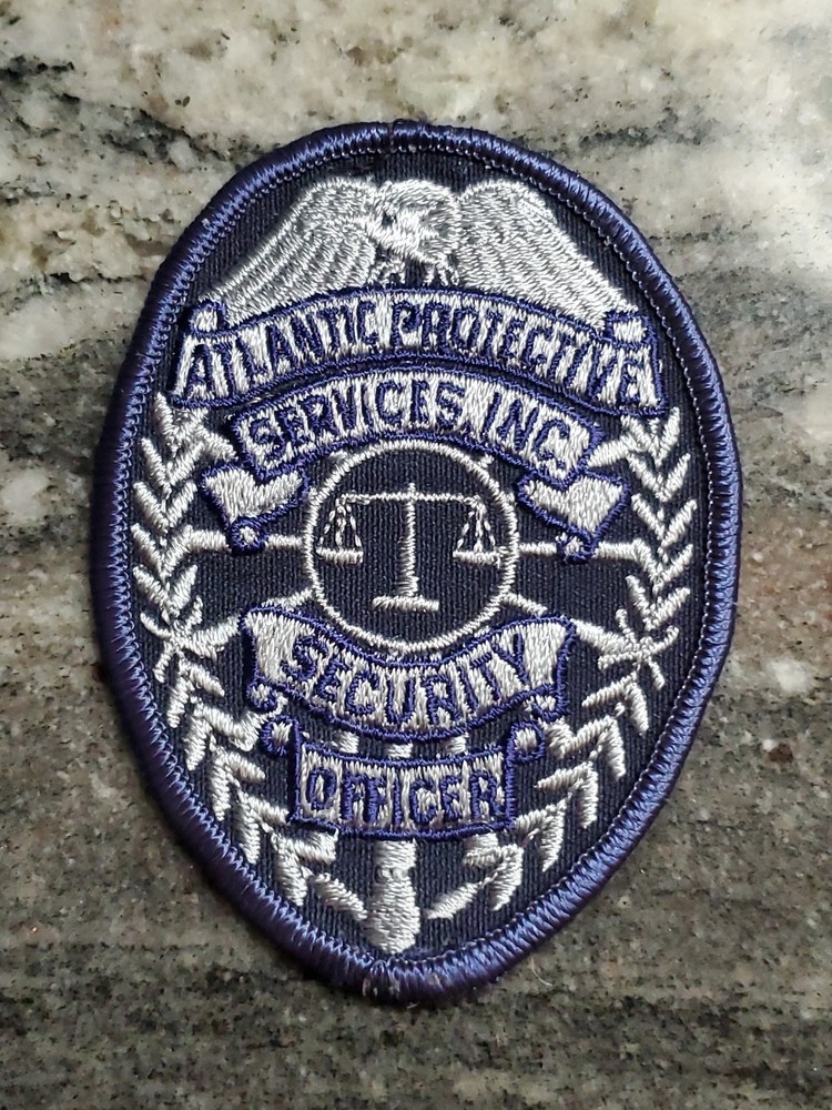 Atlantic Protective Services Inc Security Officer Patch