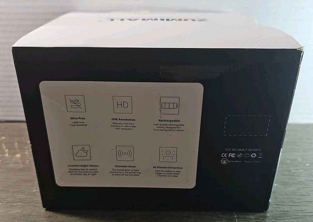 ZUMIMALL Home Security Camera System Wireless Outdoor