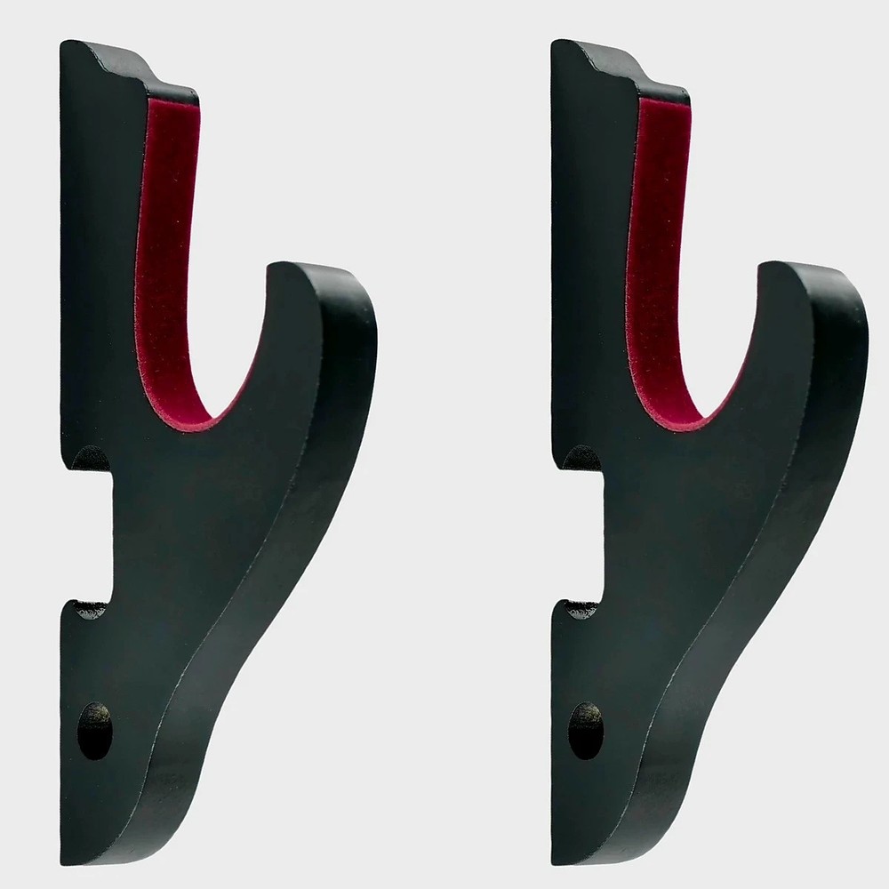 2/Set Sword Hook Wall Mount Samurai Sword Hanger Display Holder Adjustable fo...